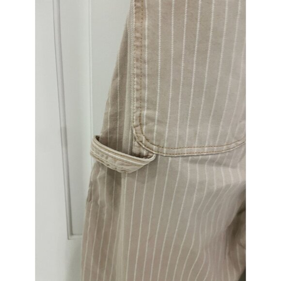 Anthropologie The Kayden Pilcro Carpenter Barrel Pants Stripe Women's Size 28 - Picture 9 of 15